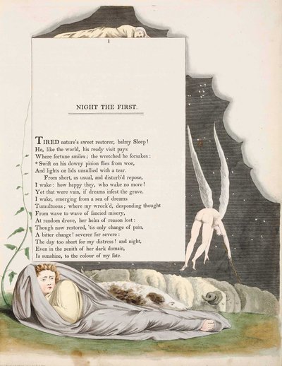 Edward Young Night Thoughts by William Blake